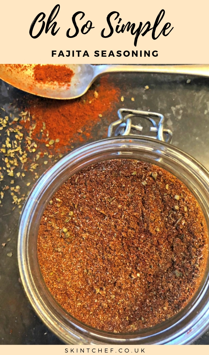 homemade fajita seasoning recipe