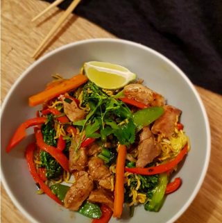 pork stir fry