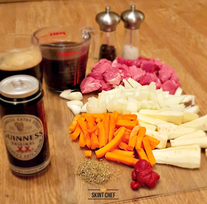 slow cooker beef and guinness stew ingredients