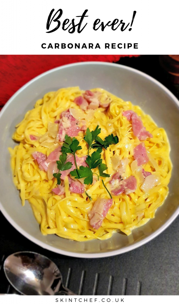 How To Make Carbonara Sauce - 30p per Serving - Skint Chef