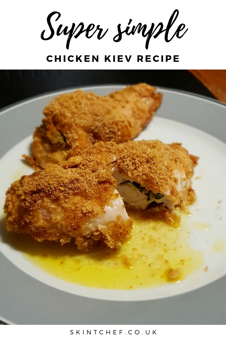 Easy Homemade Garlic Chicken Kiev Recipe 1 28 Per Serving