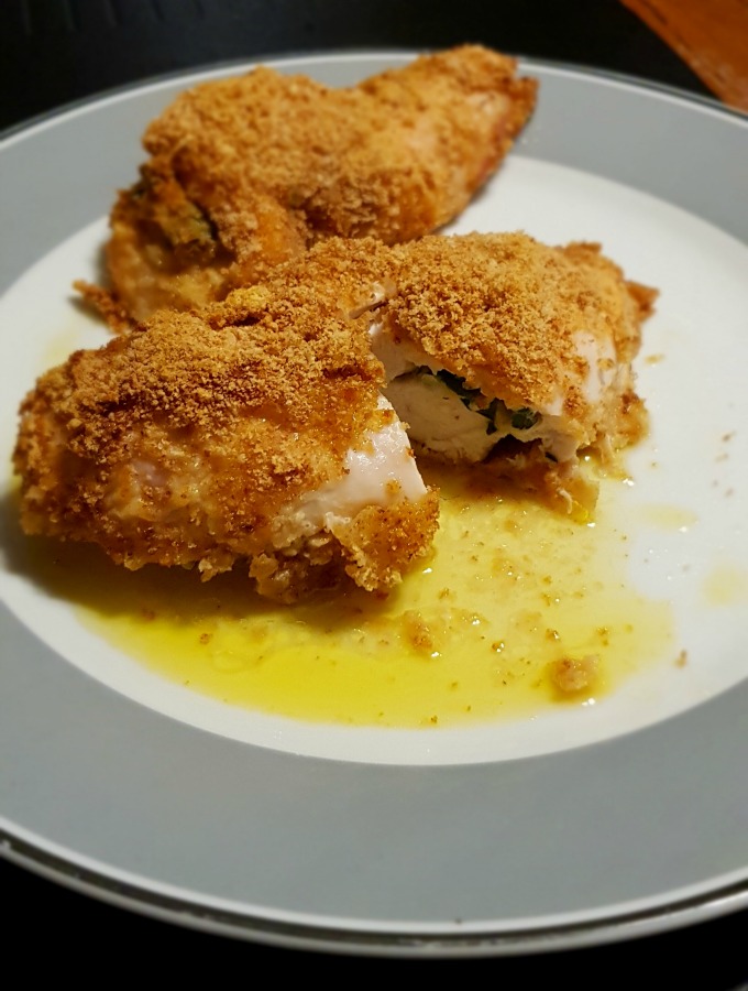 Easy Homemade Garlic Chicken Kiev Recipe - £1.28 per serving - Skint Chef