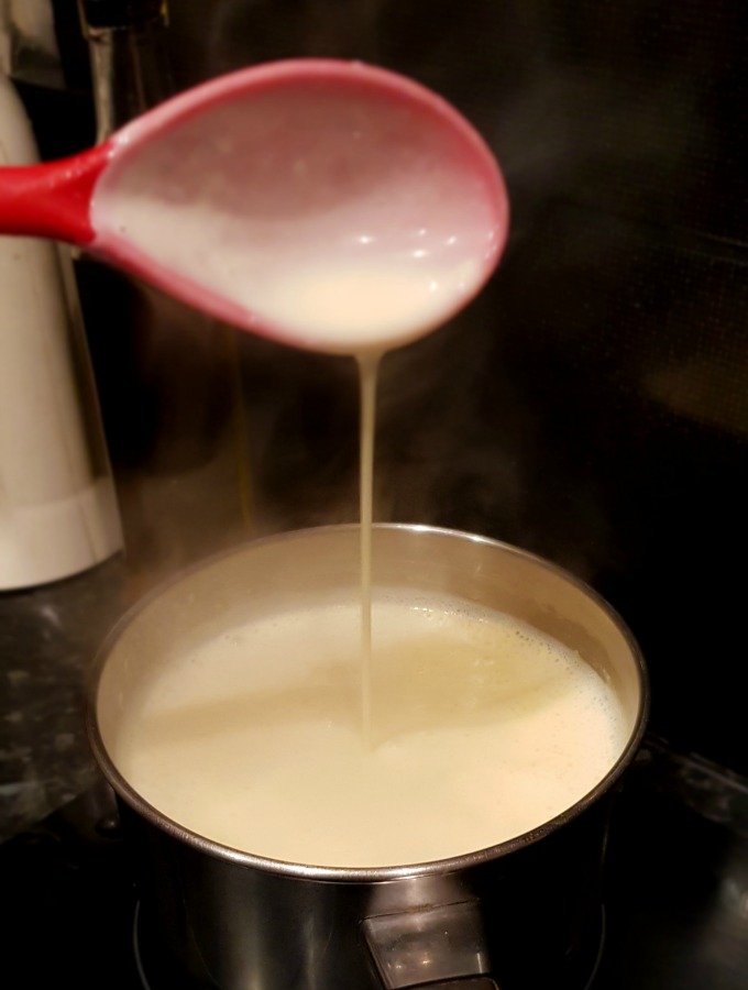 homemade custard