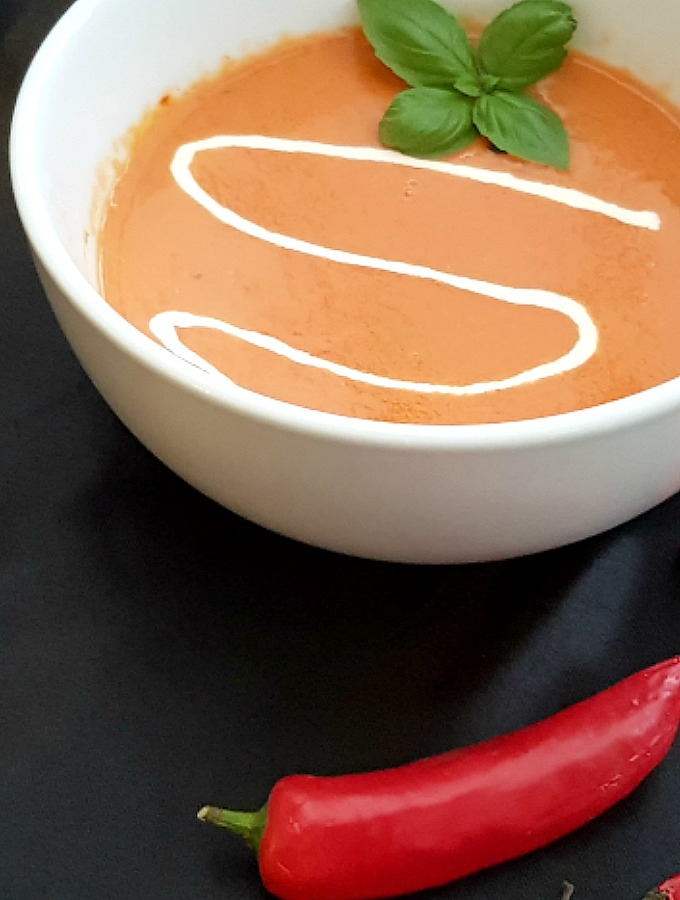 Try this quick and tasty tomato and chilli soup recipe that will warm you through and fill you up - just what the doctor ordered.