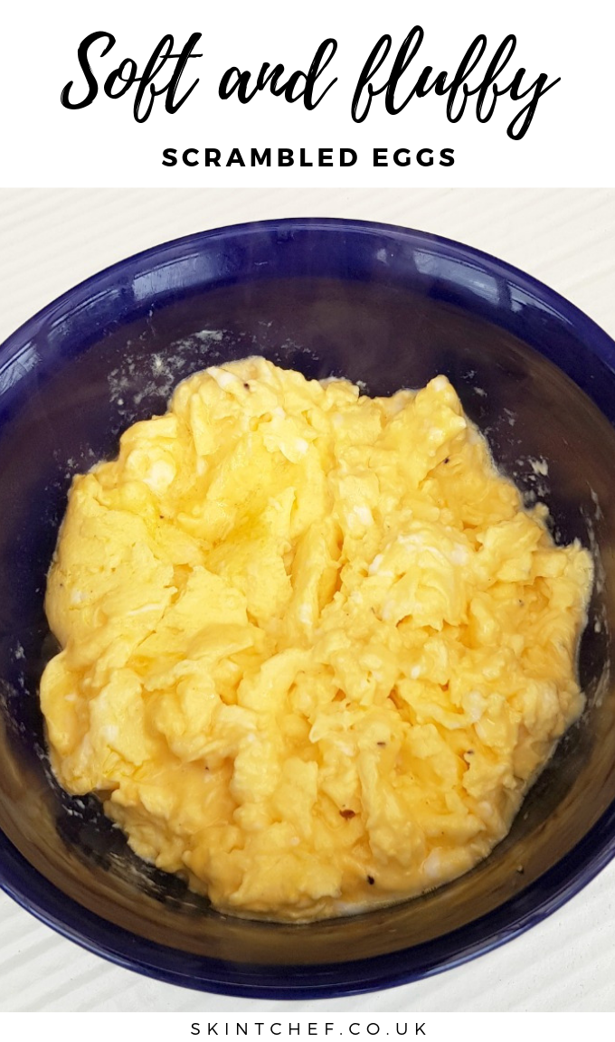 How To Make Fluffy Scrambled Eggs 30p Per Serving Skint Chef