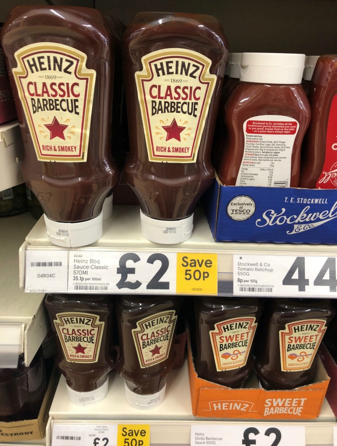 Tesco shelf pricing