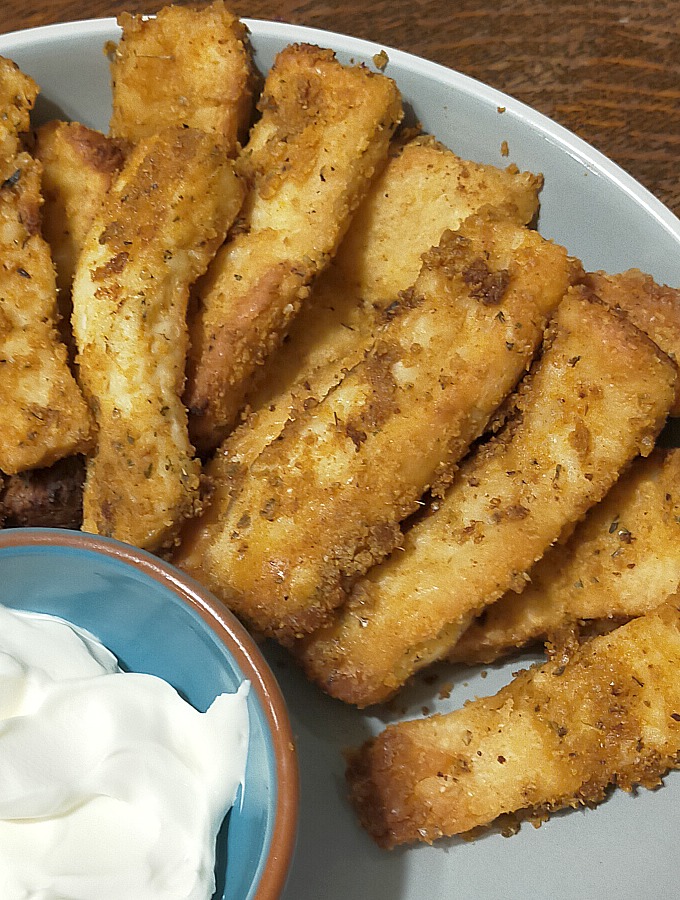 halloumi fries recipe