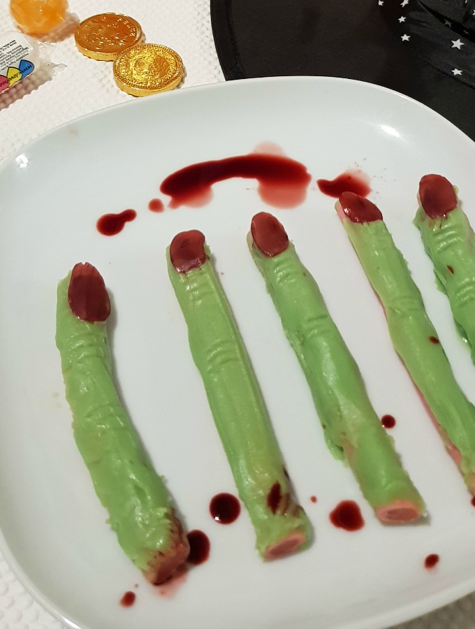 witches fingers recipe