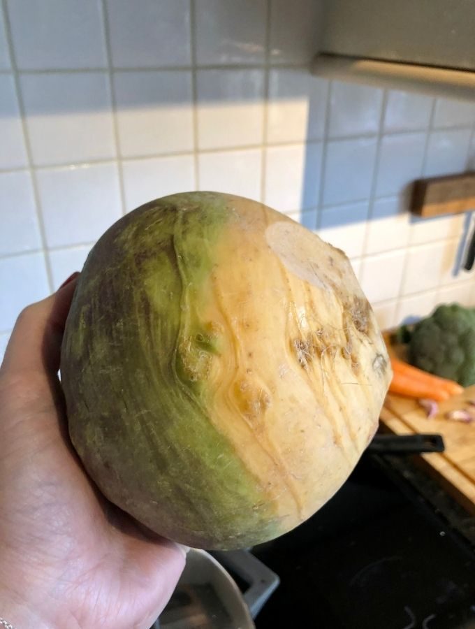 uncooked swede